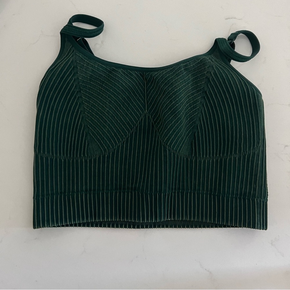 Aerie Offline Sports Bra in Green, Size Xs, NWOT